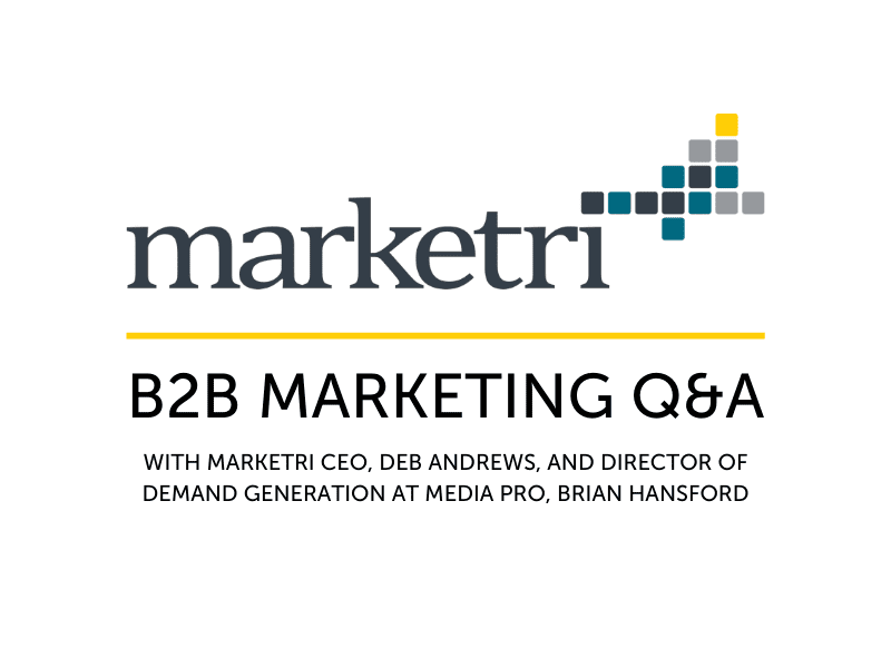 B2B Marketing Q&A