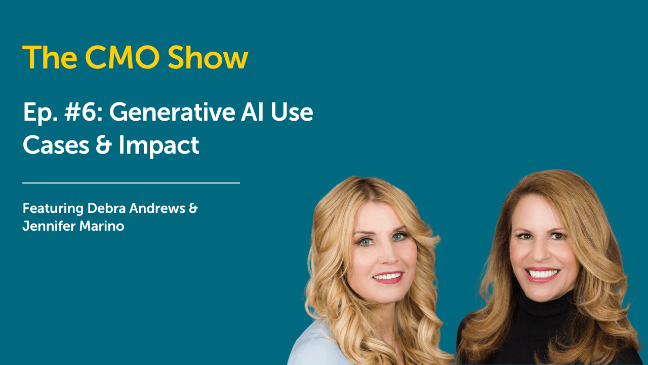 The CMO Show: Generative AI Use Cases & Impact