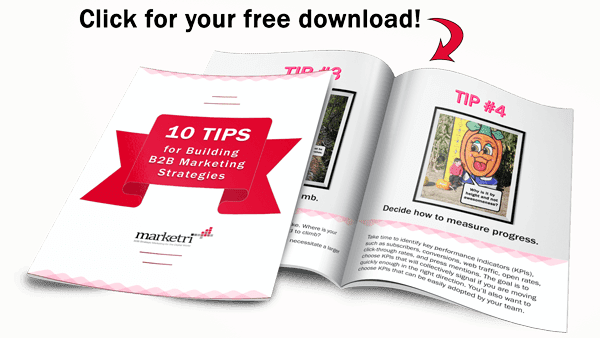 10 tips for building b2b marketing strategies ebook