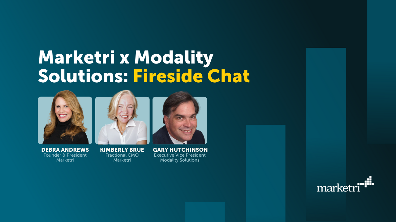 Marketri x Modality Solutions Fireside Chat Webinar Graphic